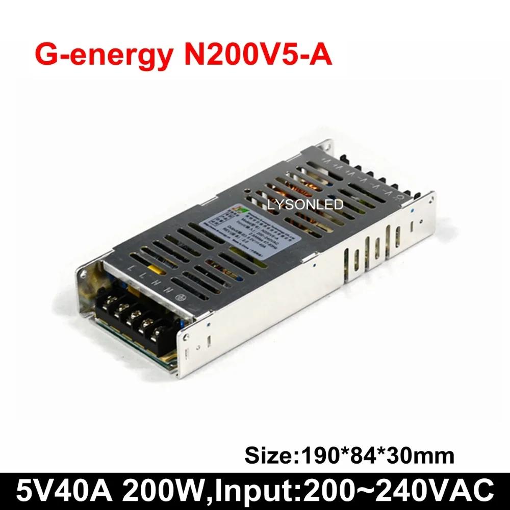 G- N200V5-A  LED ÷   ġ, 5V, 40A, 200W